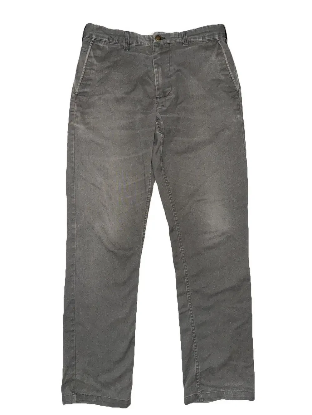 Obey Mens straight leg jeans chino pant sz 30 grey Y2k alternative grunge